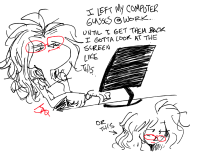 Glasses problems